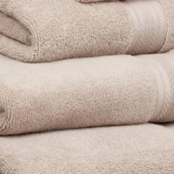 B&M Signature Zero Twist Bath Towel - Biscuit -Comfort Home Store 317226 317228 317231 317233 Signature Zero Twist biscuit towels 2 1