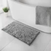 B&M Velvet Touch Bath Mat - Grey
