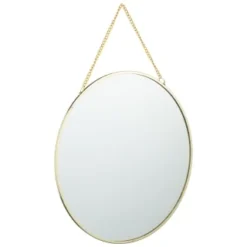 B&M Round Hanging Mirror