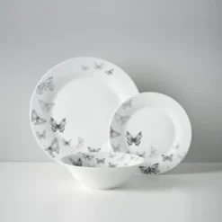 B&M Butterfly Dinner Set 12pc