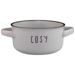 B&M Soup Bowl With Handles -Comfort Home Store 362720 soup bowl with handles cosy