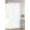 Popsicle Tab Top Voile 55 X 90" - White Stars