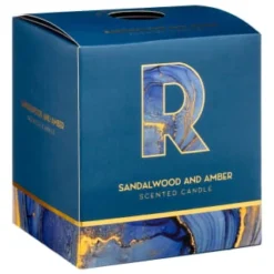 B&M Alphabet Candle (Assorted) - Sandalwood & Amber 17 B&M Alphabet Candle (Assorted) - Sandalwood & Amber -Comfort Home Store 372815 372816 372849 alphabet candle sandalwood and amber r