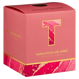 B&M Alphabet Candle (Assorted) - Sandalwood & Amber 10 B&M Alphabet Candle (Assorted) - Sandalwood & Amber - Image 10