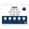 Downland Memory Foam Pillows 2pk