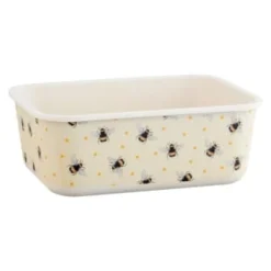 B&M Rectangular Tubs 2pk - Bees -Comfort Home Store 375968 2pk reuse and repurpose rectangle tubs bee 2