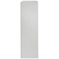 Lokken Bookcase - White -Comfort Home Store 376507 lokken white bookshelf