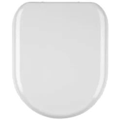 Beldray D Shaped Toilet Seat - White -Comfort Home Store 383096 beldray d shaped toilet seat