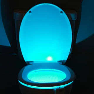 B&M Multicoloured Toilet Night Light 7 B&M Multicoloured Toilet Night Light - Image 7