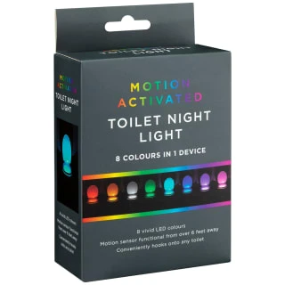 B&M Multicoloured Toilet Night Light 2 B&M Multicoloured Toilet Night Light - Image 2