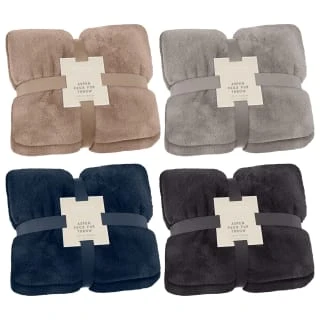 Aspen Throw - Grey 2 Aspen Throw - Grey - Image 2