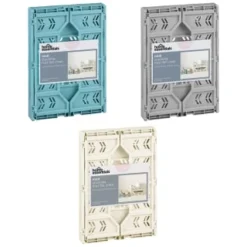 Midi Stacking Fold Flat Crate 30.6 X 20.5 X 12.6cm - Grey -Comfort Home Store 384970 384974 384975 home essentials midi stacking fold flat crate main 2 1