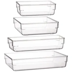 Comfort Home Store -Comfort Home Store 384976 384977 384978 384984 clear organiser tray group 3
