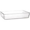 Clear Organiser Plastic Tray - Large