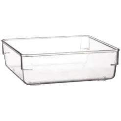 Clear Organiser Plastic Tray - Medium