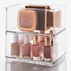 Clear Nestable Storage Tub - Medium 5 Clear Nestable Storage Tub - Medium -Comfort Home Store 384979 clear nestable box medium