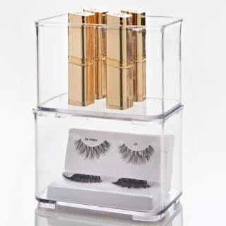 Clear Nestable Storage Tub - Small 3 Clear Nestable Storage Tub - Small - Image 3