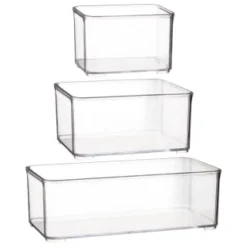 Comfort Home Store -Comfort Home Store 385001 384979 384985 clear nestable box group 1