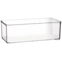 Clear Nestable Storage Tub - Large
