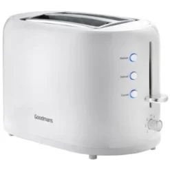 Goodmans Plastic 2 Slice Toaster - White