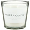 Large Vanilla Wax Candle