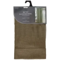 B&M Kent Woven Eyelet Blackout Panel 54 X 86" - Sage