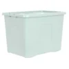 B&M Storage Box With Lid 80L - Sage