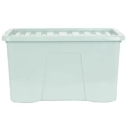 B&M Storage Box With Lid 60L - Sage -Comfort Home Store 391388 sage 60l storage box