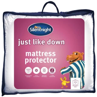 Silentnight Just Like Down Mattress Protector - Double 1 Silentnight Just Like Down Mattress Protector - Double