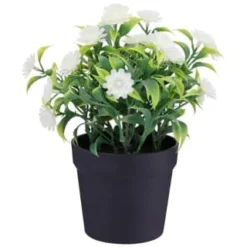 Bloom Daisies In Pot - White -Comfort Home Store 392825 daisies in pot