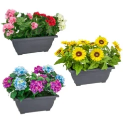 Bloom Basic Window Box - Hydrangea -Comfort Home Store 392827 basic window box group