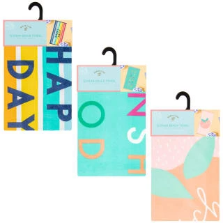 B&M Adult's Beach Towel - Sunshine & Good Times 4 B&M Adult's Beach Towel - Sunshine & Good Times - Image 4