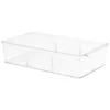 B&M Divided Fridge Storage Tray - 36.5 X 20.3 X 8.5cm