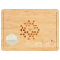 B&M Bee Happy Wooden Chopping Board