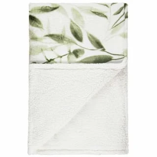 Winston Green Leaf Sherpa Throw 3 Winston Green Leaf Sherpa Throw - Image 3