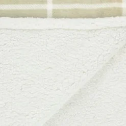 Winston Sage Check Sherpa Throw -Comfort Home Store 394950 winston sage check sherpa throw 4