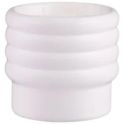 B&M Ceramic Ribbed Vase - Neutral