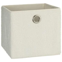 Lokken Teddy Storage Cubes 2pk - Cream