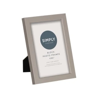 Simply Everyday 4 X 6" Block Frames 3pk - Grey 2 Simply Everyday 4 X 6" Block Frames 3pk - Grey - Image 2