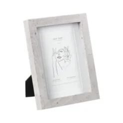 B&M Concrete Effect Photo Frame 4 X 6"