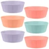 Simply Kids Colour Bowls 6pk - Pastel