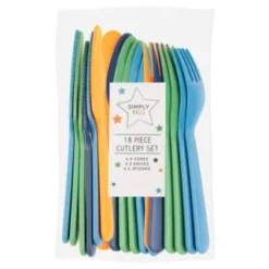 Simply Kids Cutlery Set - Multicolour