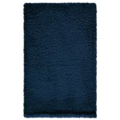 Simply Kids Teddy Throw - Navy -Comfort Home Store 400206 simply kids teddy rolled kids throw navy